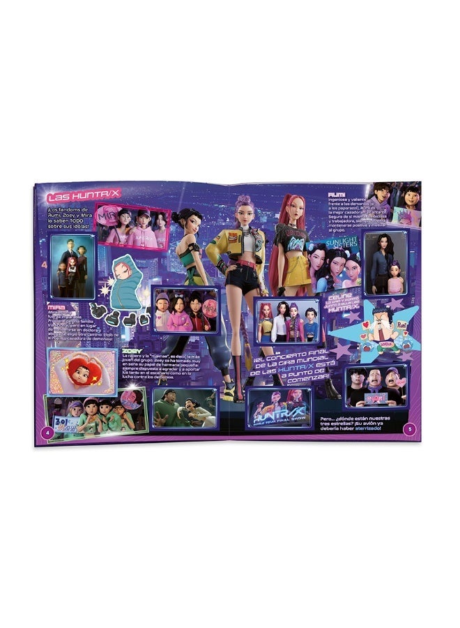 K-POP Demon Hunters Official Trading Card & Sticker Collection Starter Pack – Album, 2 Sticker Packs & Poster - Image 4