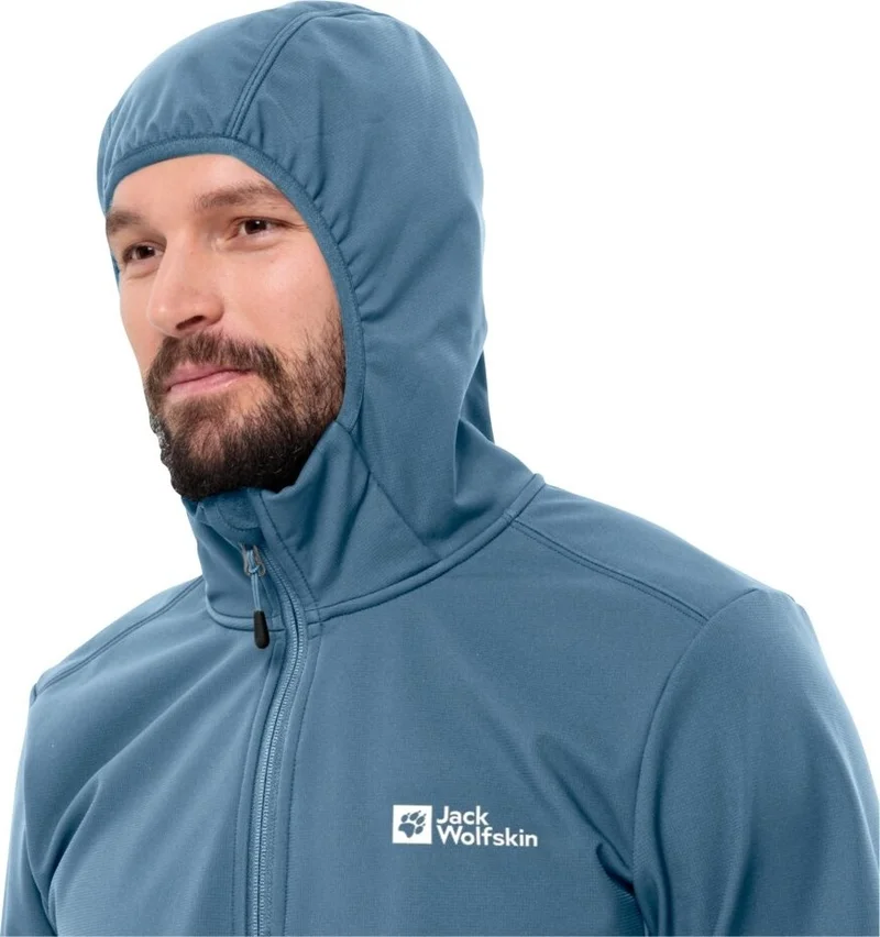 جاك ولفسكن Bornberg Hoody Men's Softshell 1307471-C0415