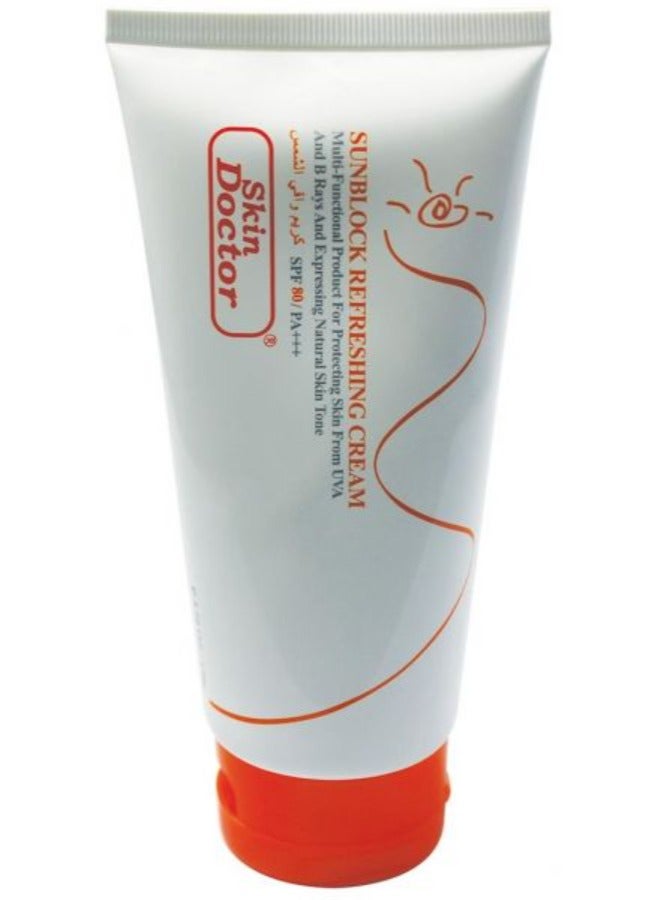 Sunblock Refreshing Cream SPF80 - 150 g