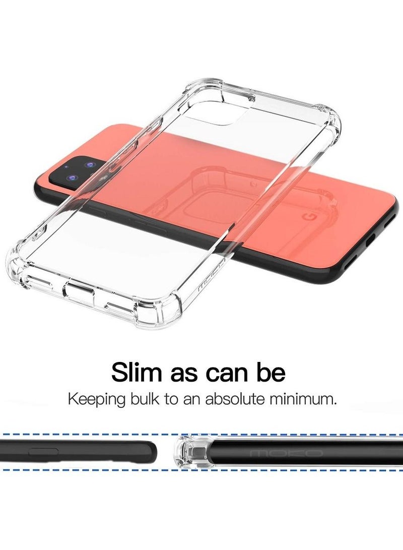 فيسوس غطاء خلفي مضاد للخلع مع مصدات زاوية لـ Google Pixel 4XL - Image 3