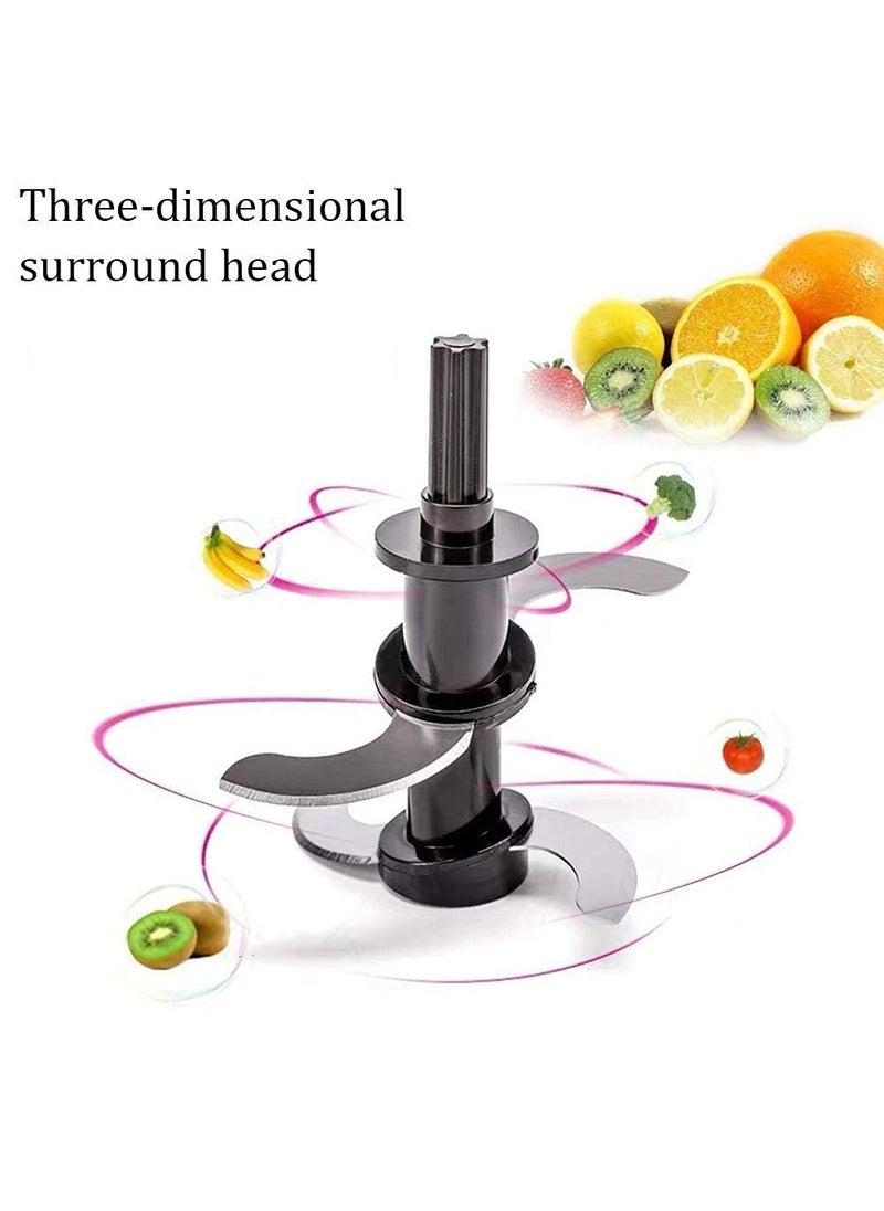 Kitchsy Electric Mini Grinding Meat Capsule Cutter Multipurpose Vegetable Juicer Electric Food ChopperFruit Meat Grinder Crusher with Top Pushing Button Food Processor Chopper  - Image 2