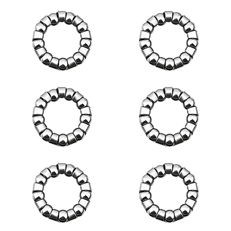YouU 6 Pcs Crank Bearing 1/4" Ball Size x 9 Balls for Bicycle Crank Bike Crank Bikes Beach Cruiser limos Stretch Bicycles - Image 4