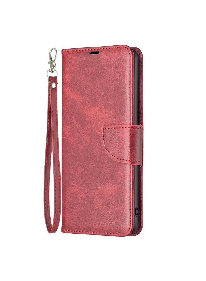 S-TOP Case For Samsung Galaxy A15 Lambskin Texture Pure Color Flip Leather Phone Case - Image 2