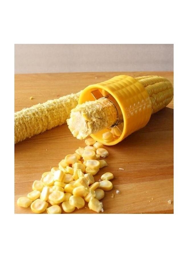 NIBEMINENT Corn Kerneler Peeler Tool Yellow  - Image 2