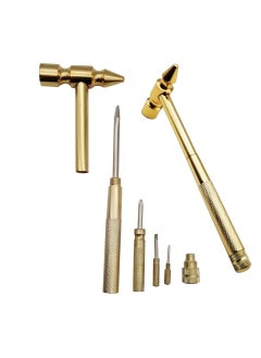 Portible Portible 5 in 1 micro mini multifunction copper hammer mini hammer hathodi with 4 diffrent screwdriver inbulit usefull for repair gadget watch mobile Pack Of 1  - Image 1