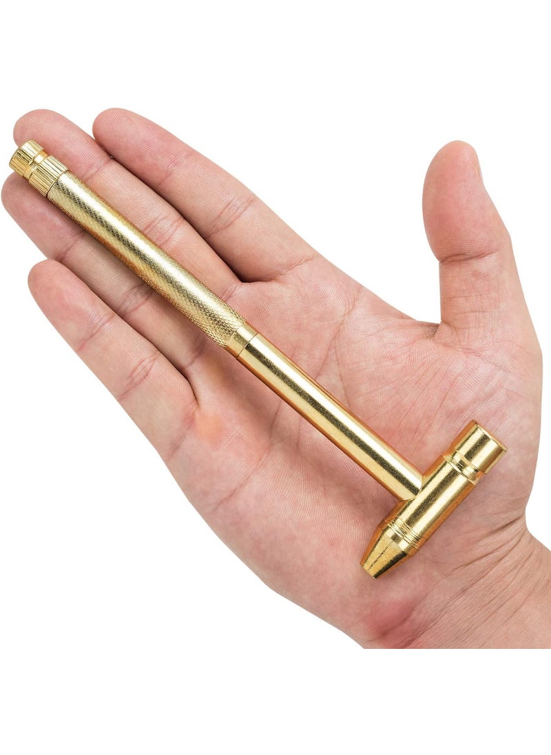 Portible - Portible 5 in 1 micro mini multifunction copper hammer mini hammer hathodi with 4 diffrent screwdriver inbulit usefull for repair gadget watch mobile Pack Of 1 - Image 1