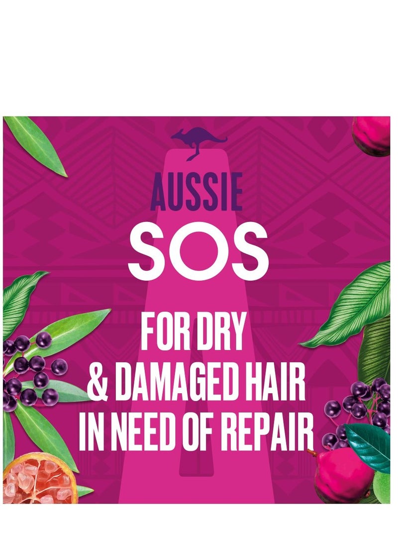 Aussie SOS Repair Hair Treatment Shot 25ml Pack of 2 - Image 5