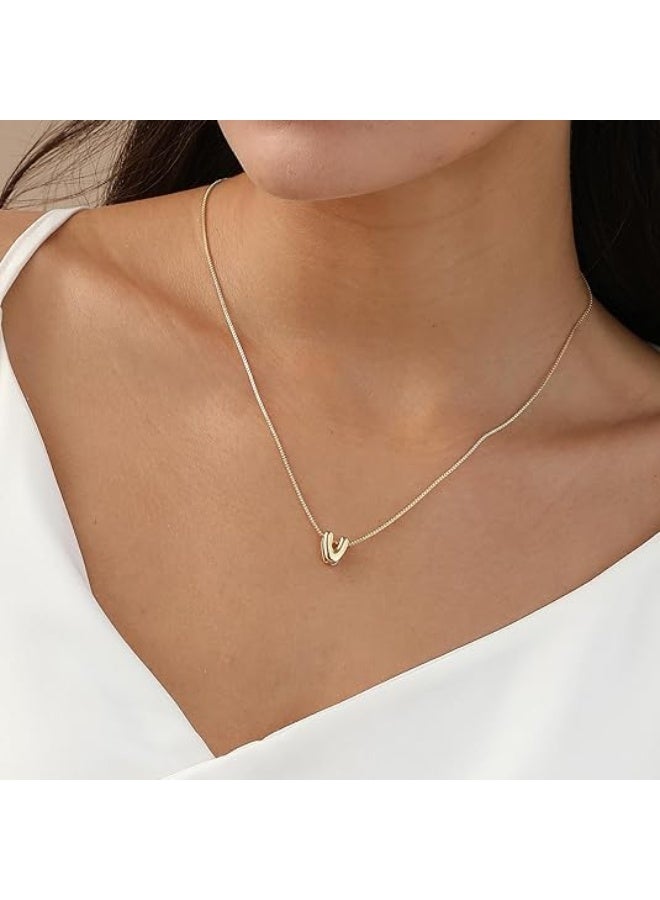 Bubble Gold Letter Necklace for Women, 14K Gold Plated Balloon Initial Necklace – Personalized Bubble Pendant Name Necklace, Dainty Trendy Jewelry, Custom Initial Gold Necklace Gift for Women & Girls - Image 3