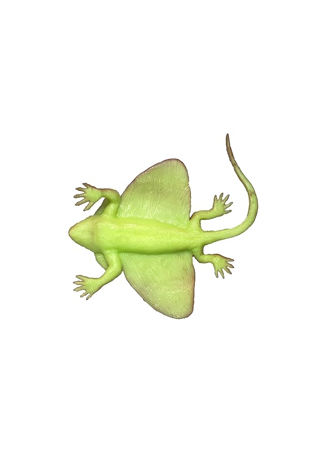 macmerise Galaxy Realistic Draco Flying Lizard Toy Figure With Gliding Patagia - Image 3