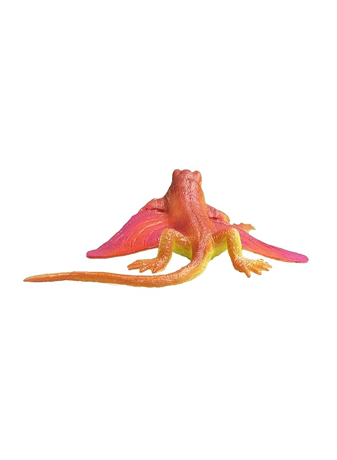 macmerise Galaxy Realistic Draco Flying Lizard Toy Figure With Gliding Patagia - Image 5