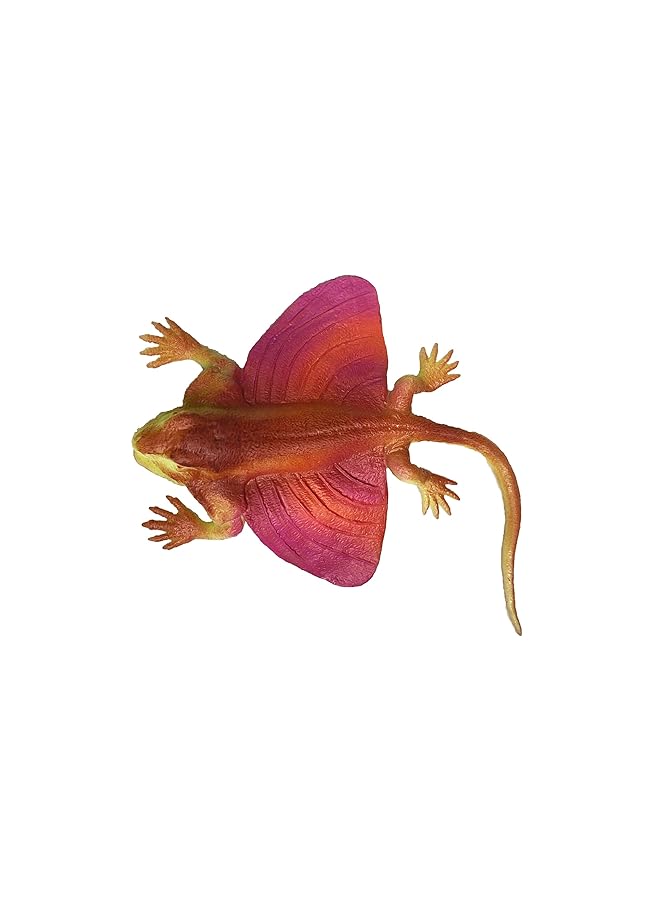 macmerise Galaxy Realistic Draco Flying Lizard Toy Figure With Gliding Patagia - Image 2