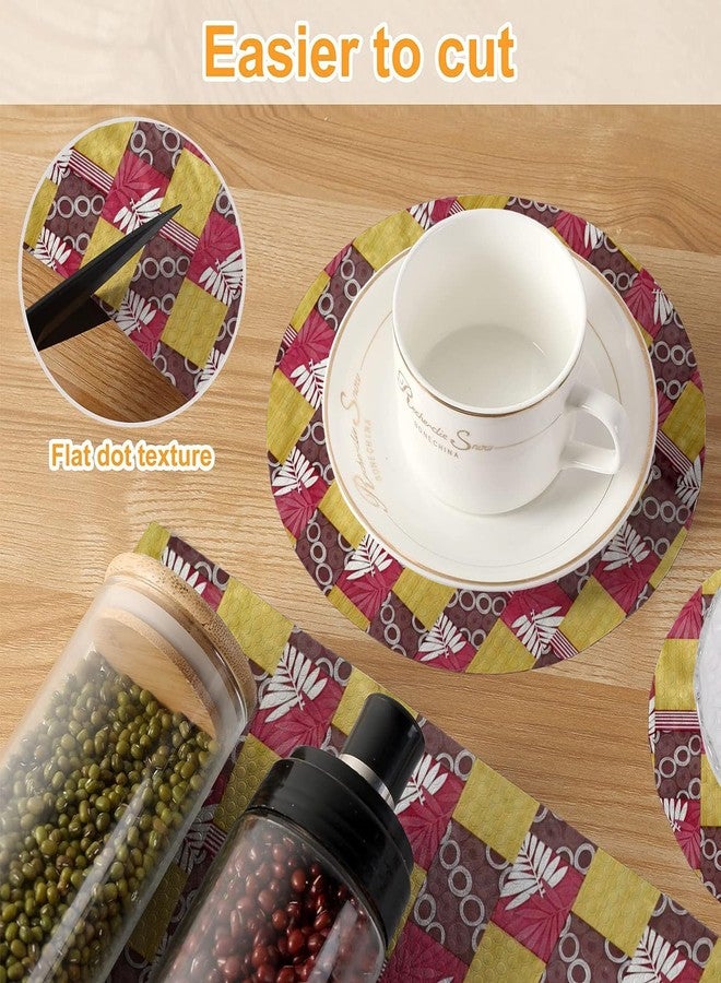 Vocal Store Kitchen Drawer/Cabinet Shelf Mat|PVC Material|Adjustable Size 10 Meter Roll, Red - MDOJ2-P055-10 - Image 4