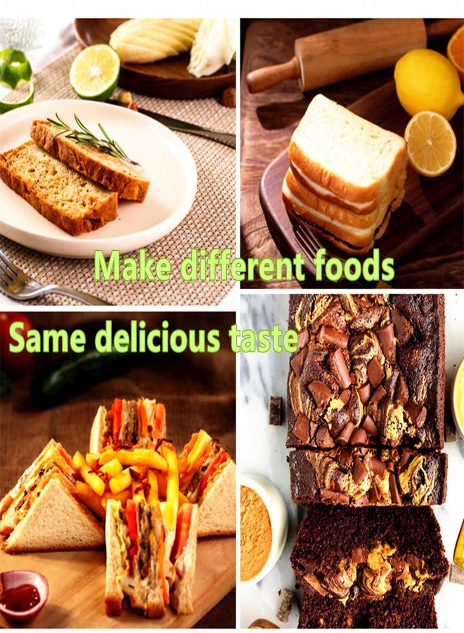 DWWTKL Pullman Loaf Pan with Lid Non-Stick Toast Mold Rectangle Corrugated Bread Cake Oblong Mould with Cover for Oven Baking (2.2Lb Dough Capacity) - Image 5