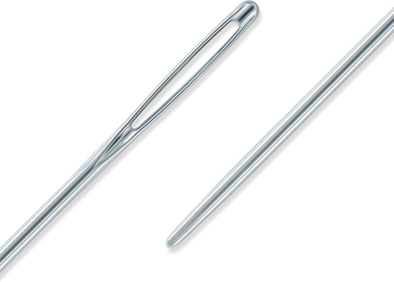 Dritz 56T-16 Tapestry Hand Needles, Size 16 (5-Count),Nickel - Image 2