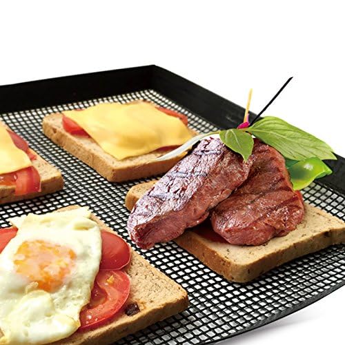 BLUE DROP Bluedrop Toaster Baskets, Black, Rectangular, 30X35CM, PTFE Coated Fiberglass, Non Stick, Modern, Kitchen, BASKET, Baking Basket - Image 4