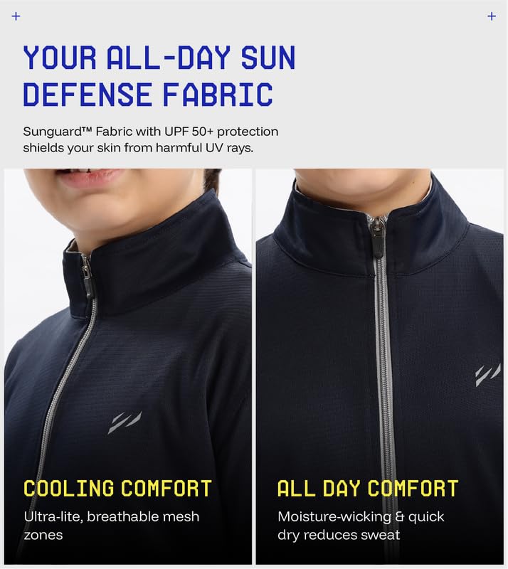 BLUE TYGA Kids UPF 50+ Sunscreen Jacket – Cool, Comfy & Sun-Safe Protection for Every Adventure - Image 5