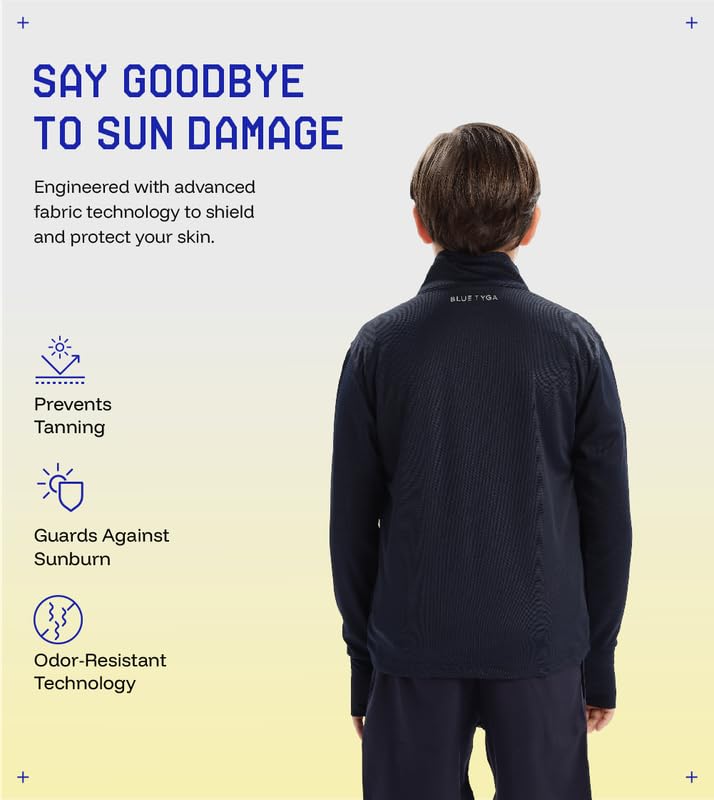 BLUE TYGA Kids UPF 50+ Sunscreen Jacket – Cool, Comfy & Sun-Safe Protection for Every Adventure - Image 4