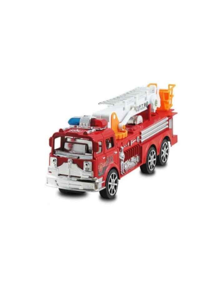 Generic - Children Toys Big Fire Truck Model Ladder Inertia Car - Image 1