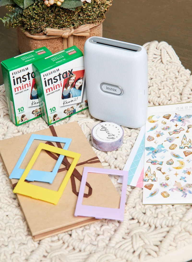 FUJIFILM Instax White Printer Mini Link Craft Box