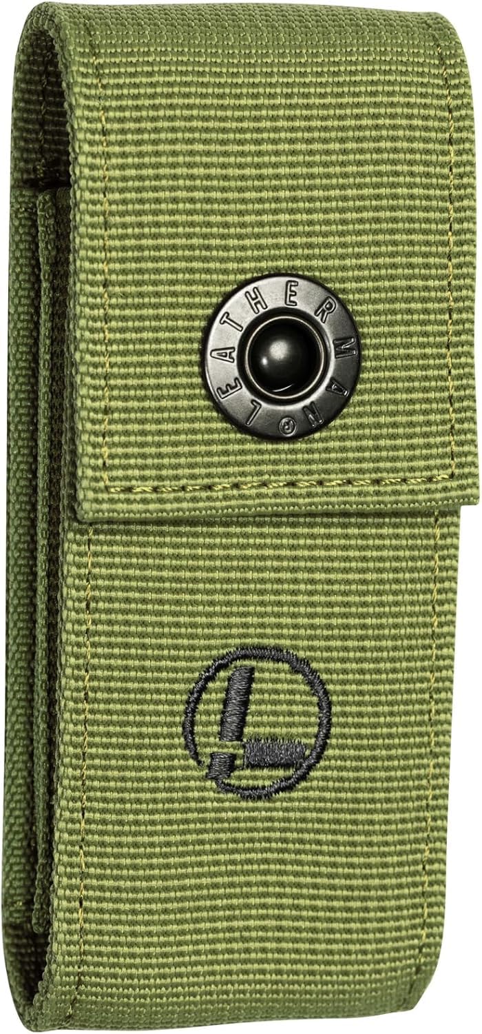 LEATHERMAN Premium Nylon Snap Sheath Fits 325 to 45 MultiTools Moss Medium - Image 2