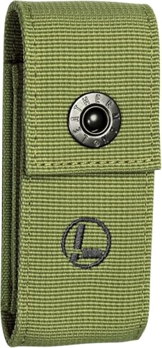 LEATHERMAN Premium Nylon Snap Sheath Fits 325 to 45 MultiTools Moss Medium - Image 1