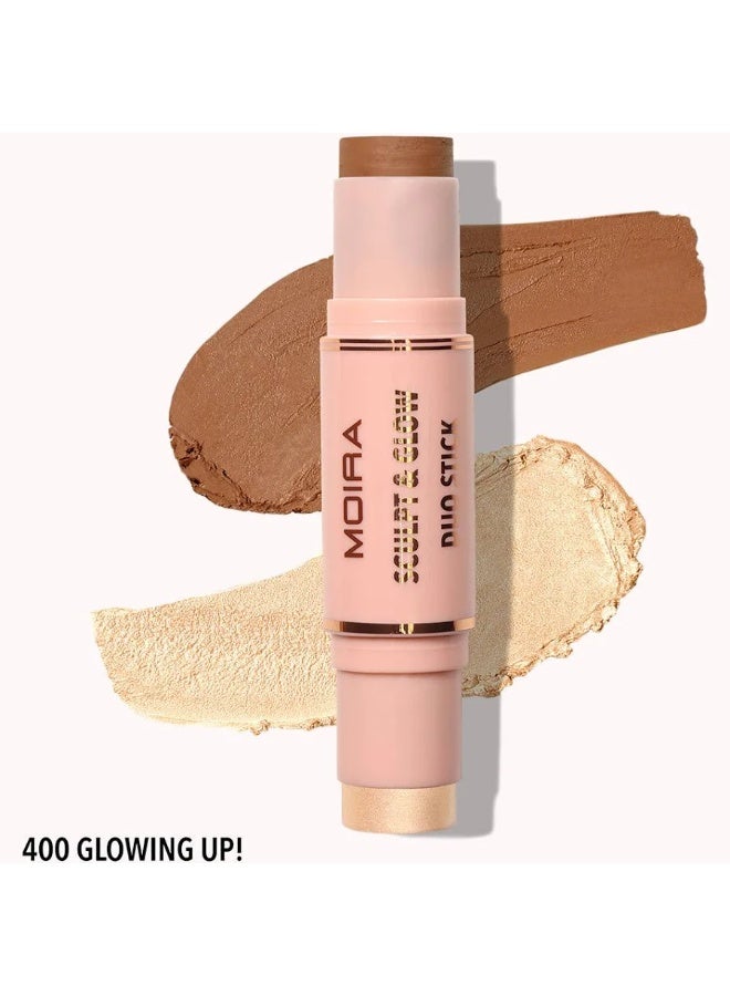 Moira Sculpt & Glow Duo Stick 400 Glowing Up! - Image 2