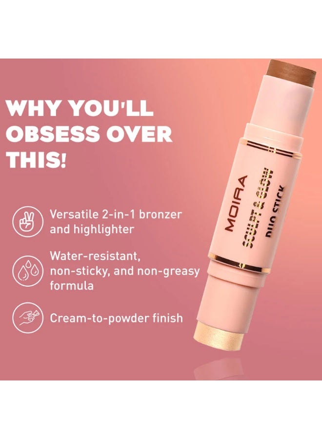 Moira Sculpt & Glow Duo Stick 400 Glowing Up! - Image 4