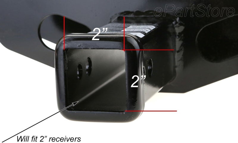 eVerHITCH USA Stainless Steel Embossed Flag Metal Hitch Cover Fits 2" Receivers - Image 3