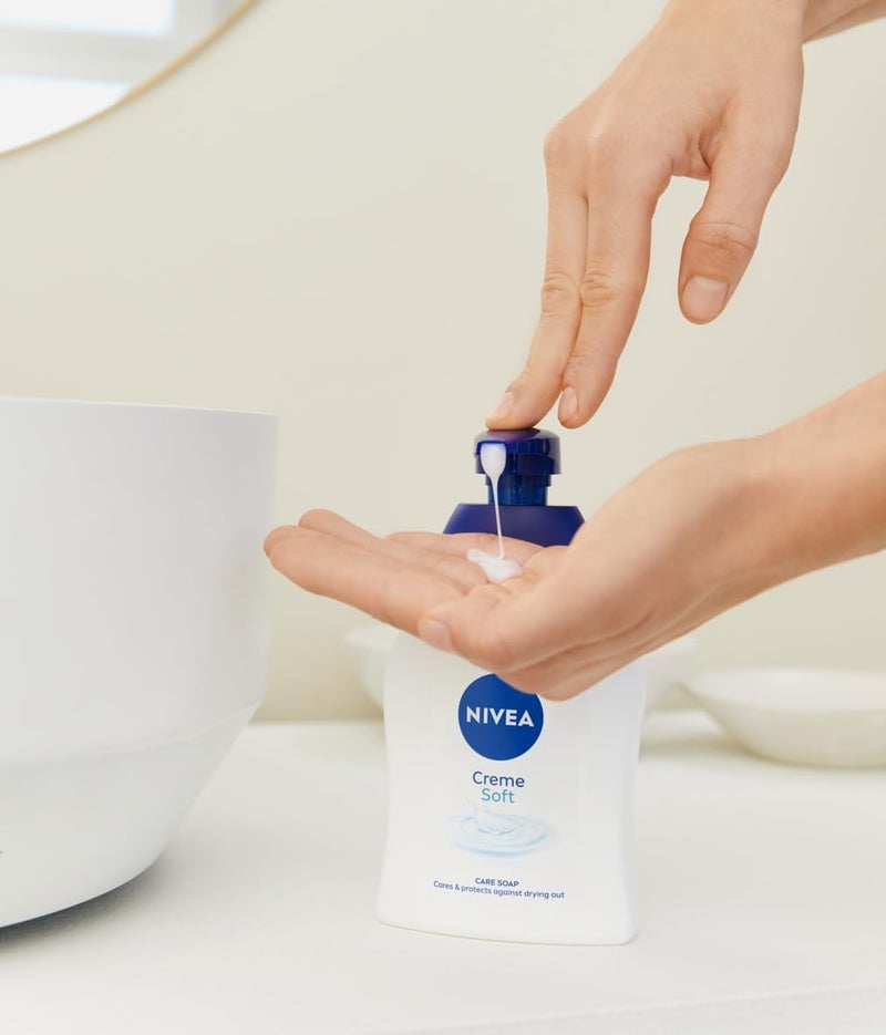 Nivea Creme Soft Cream liquid soap for hands and body 250 ml - Image 3