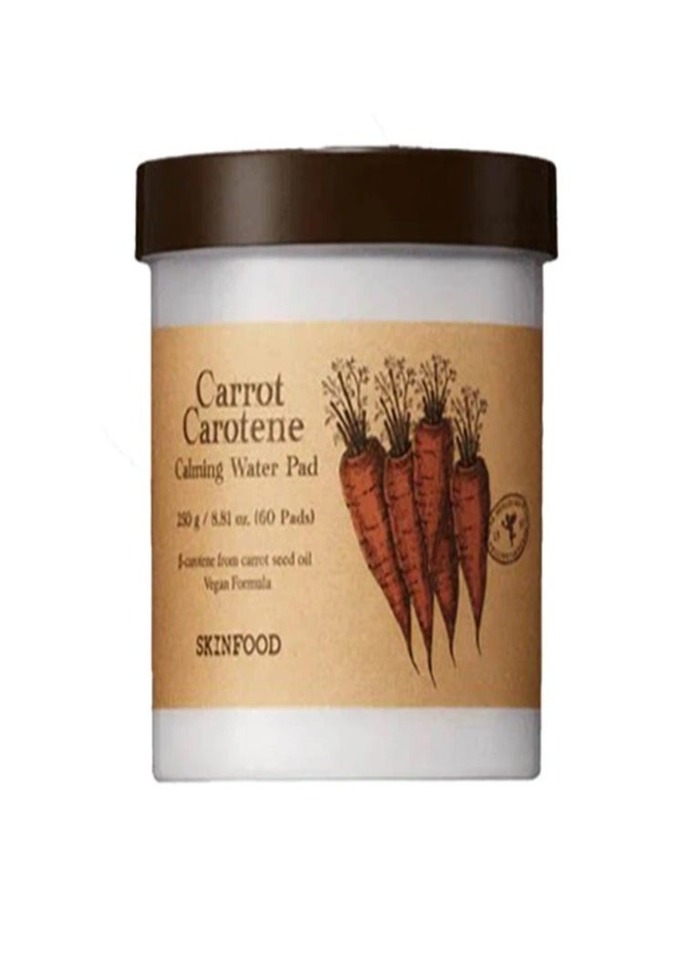 Skinfood - Skinfood Carrot Carotene Calming Water Pad (60pads / 250g) - Image 1