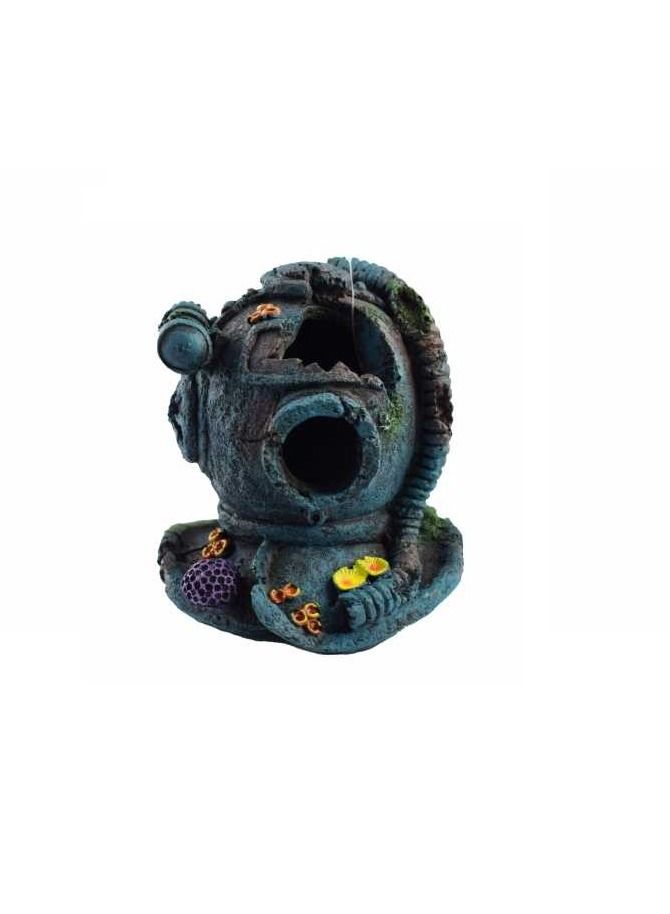 Yusee Artificial Wood Aquarium Decoration Ship For Fish Tank 13X12X14.5Cm - Image 1