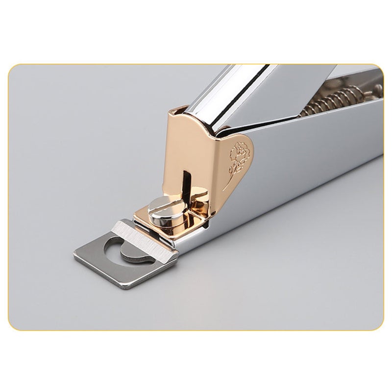 Nail Edge Clipper: Stainless Steel, Well-made, Reliable Quality - Easy To Use Nail Cutter for Acrylic Nail Care, Professional Nail Art - Image 2