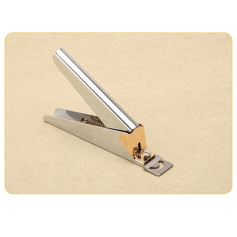 Nail Edge Clipper: Stainless Steel, Well-made, Reliable Quality - Easy To Use Nail Cutter for Acrylic Nail Care, Professional Nail Art - Image 4