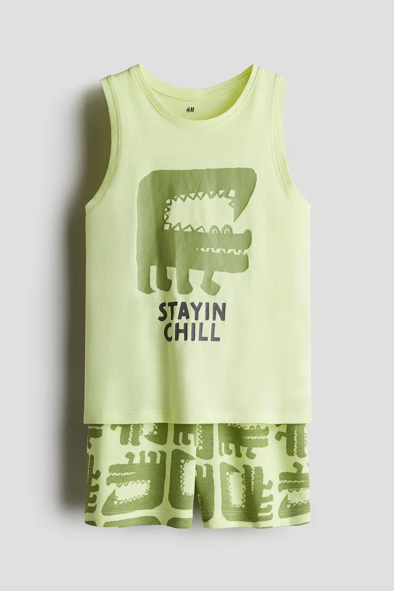 H&M 2-piece vest top and shorts set