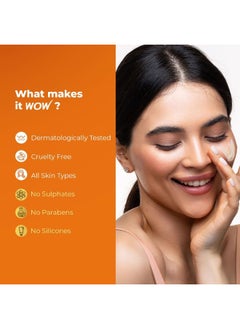 WOW Skin Science Vitamin C Glow Clay Face Mask With Lemon 200Ml  - Image 4