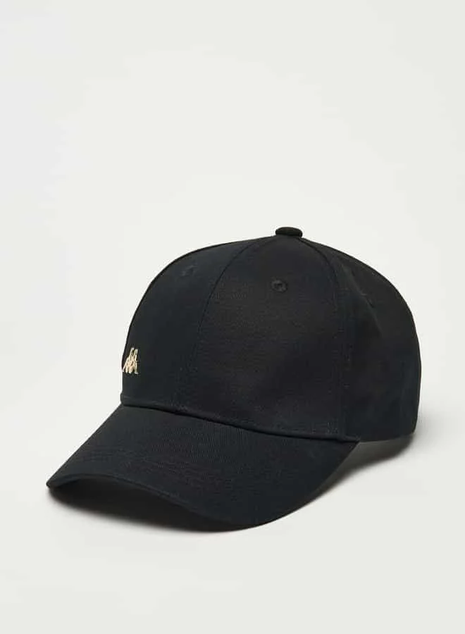 كابا Kappa Logo Detail Cap with Buckled Strap Closure