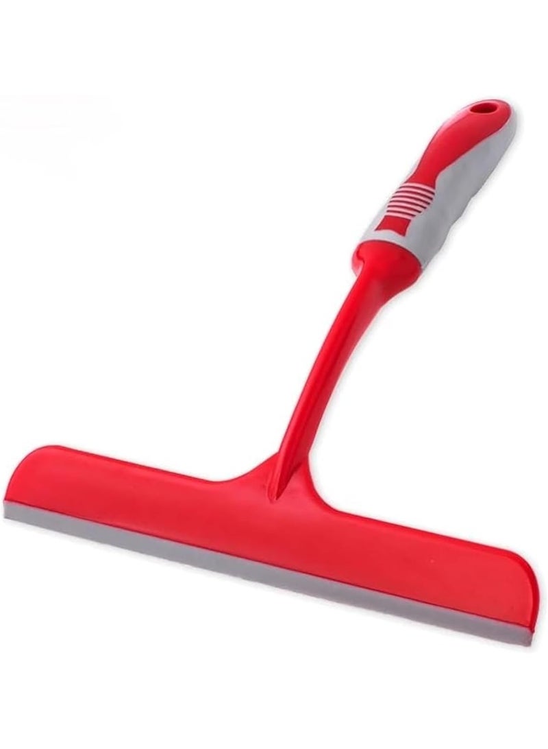 Multi-purpose glass and floor wiper – Rubber blade with ergonomic handle for easy cleaning of water and dirt - Image 1
