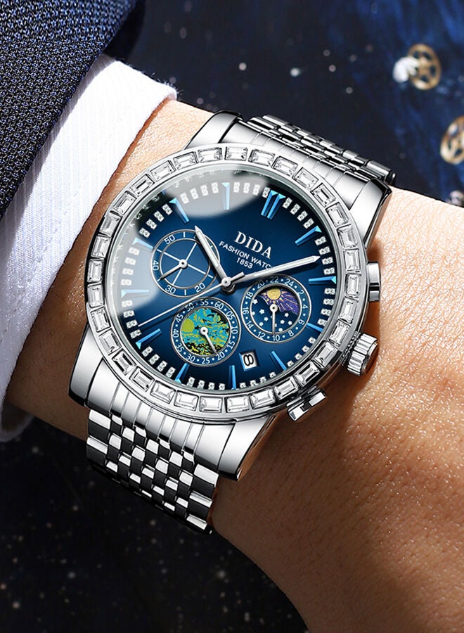 DIDA Men's Alloy Waterproof Fashion Wrist Watch B8632 -43mm - Image 2