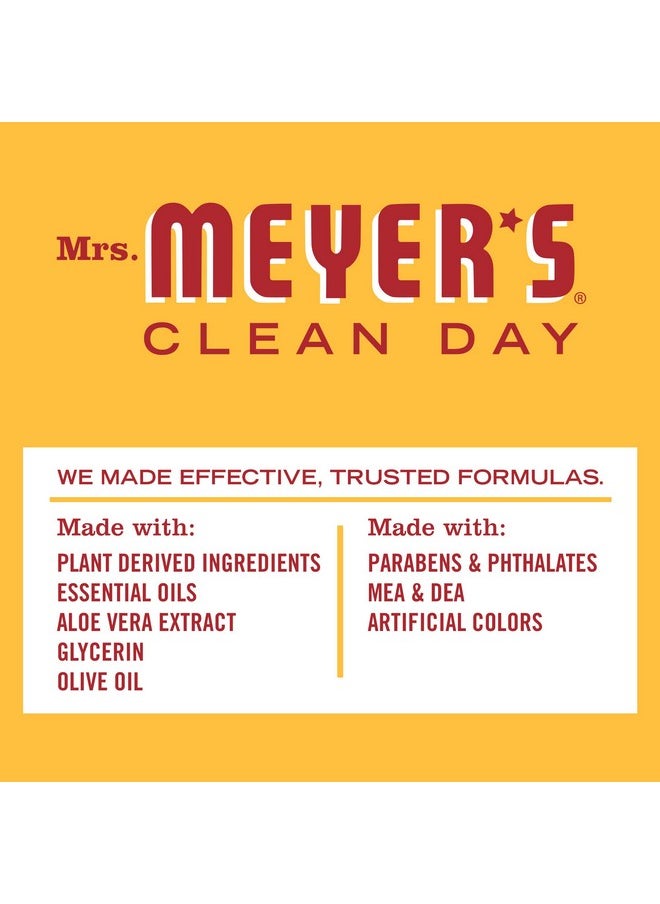 Mrs. Meyer's Clean Day Mrs. Meyer's Hand Soap, Made with Essential Oils, Biodegradable Formula, Clementine, 12.5 fl. oz  - Image 4