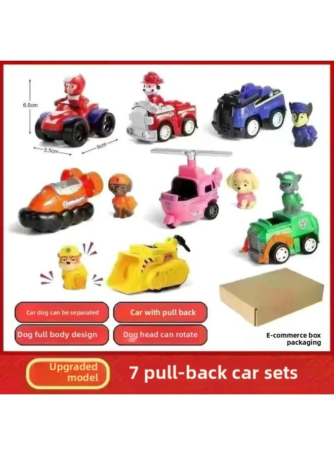 Wangwang Team Toy Litong Car Dog Full Set Watchtower Patrol Inertial Rescue Bus Sound And Light Watchtower Headquarters-Colour:Tower + Middle Bus + 7 Types Of Whole Body + Captain Gives Tablet - Image 3