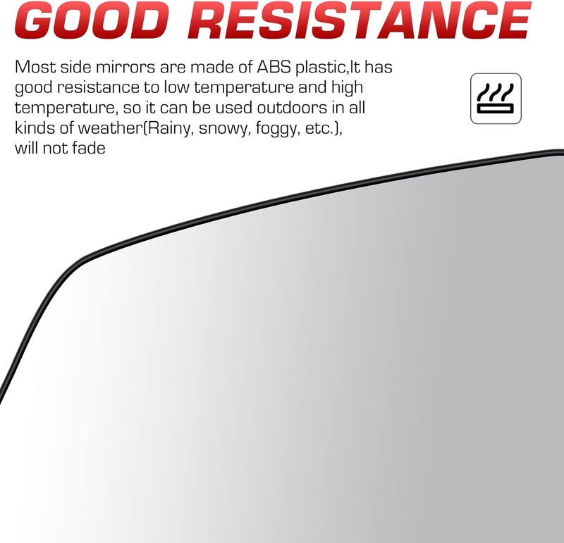 ISEYEC Left Driver Side Heated Mirror Glass - Image 5