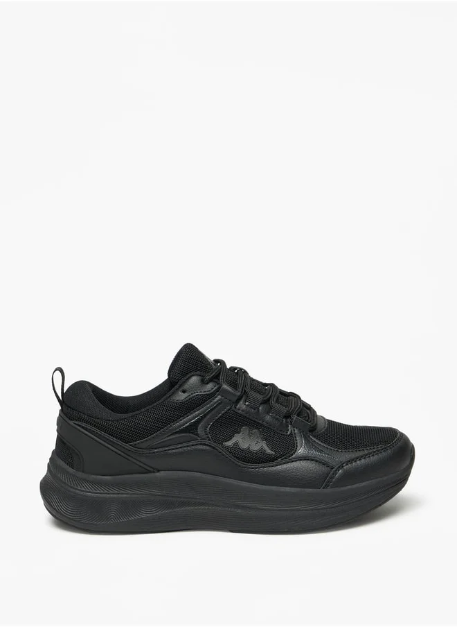 Kappa Women's Textured Lace-Up Sports Shoes