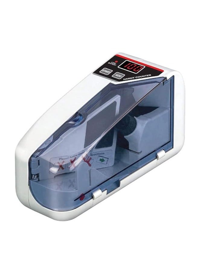 آلة عد النقود الصغيرة المحمولة V30، وضع الإضافة 600 قطعة/الدقيقة، عداد عملي سهل الحمل - Image 1