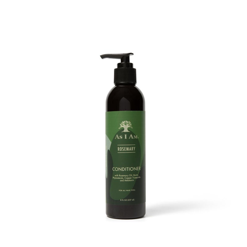 As I Am Rosemary Conditioner 8 oz - with Biotin & Saw Palmetto - Image 1