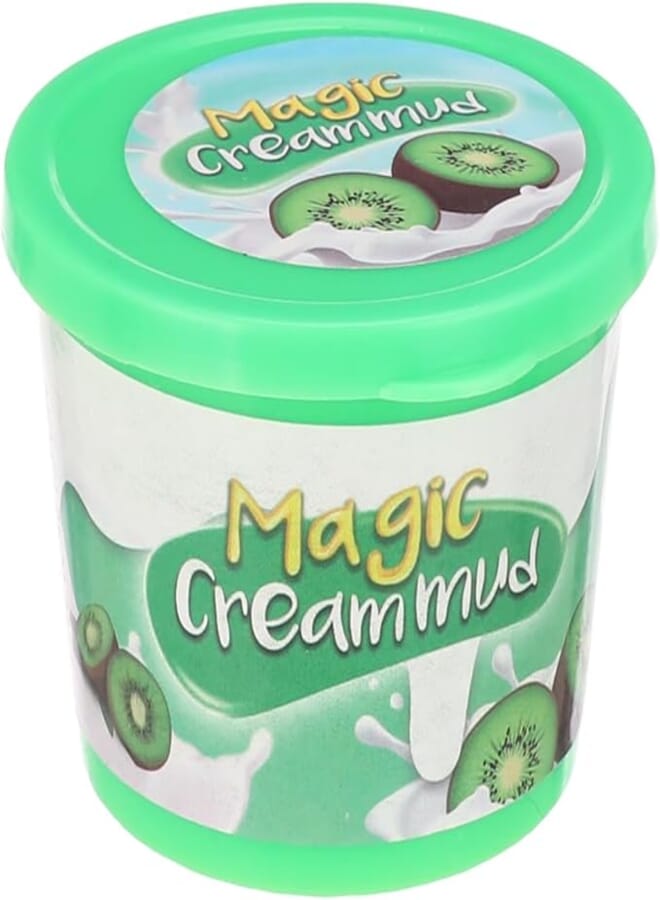 Generic Magic Cream Mud Amazing Design With kiwi perfume And Storage jar Add More Funny For Children - Multi Color
