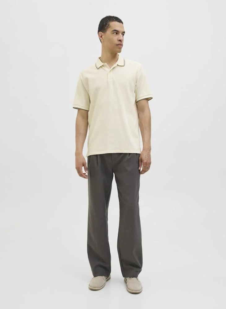 JACK & JONES Regular Fit Solid Polo