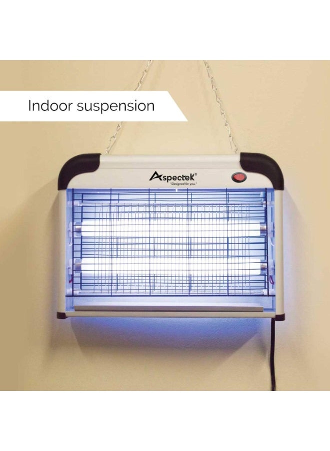 Aspectek Aspect 20W Mosquito Repellent Lamp with UV Light and Catcher, High Efficiency Electric Mosquito Trap Insect Killer for Home, Office, Patio, Kitchen - Image 5