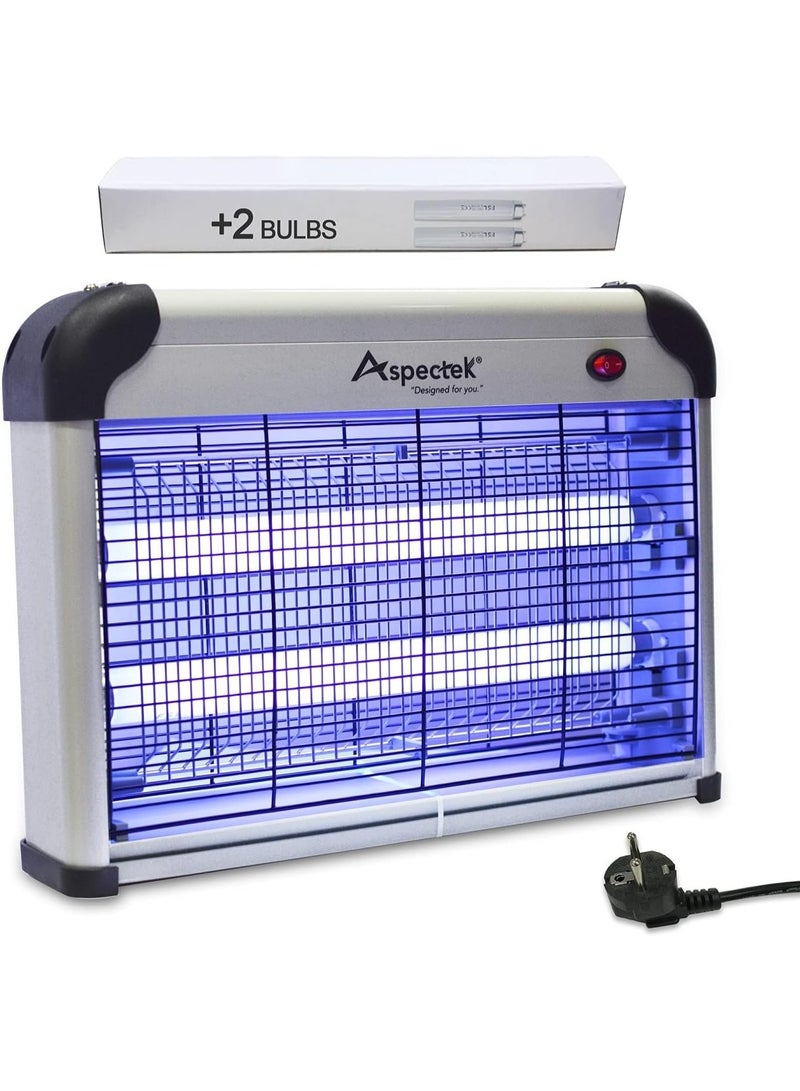 Aspectek Aspect 20W Mosquito Repellent Lamp with UV Light and Catcher, High Efficiency Electric Mosquito Trap Insect Killer for Home, Office, Patio, Kitchen - Image 1