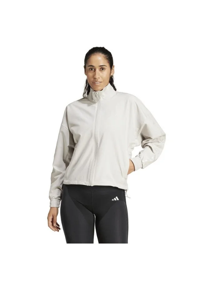 اديداس أديداس تراك توب نسائي بنسيج 3 خطوط متناسق