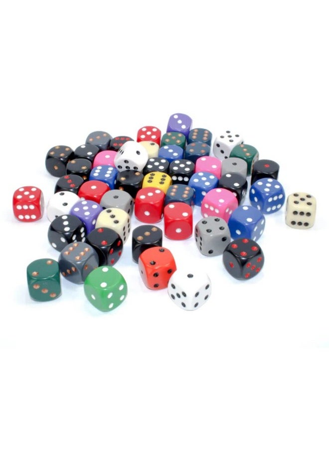 Chessex Manufacturing d6Bag16mmOP w/pips (50)  - Image 3